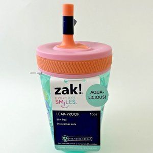 Zak! Everyday Smiles Aqualicious Leak Proof Tumbler 15oz